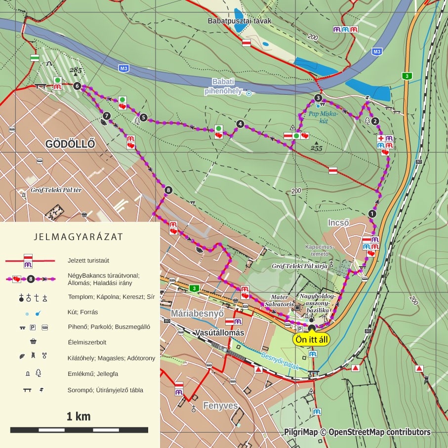 Máriabesnyői NégyBakancs túra